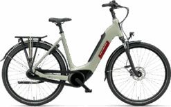 Voorkant -Trek Winkel batavus altura e go power dames groen