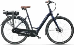 Voorkant -Trek Winkel batavus finez e go dames donkerblauw